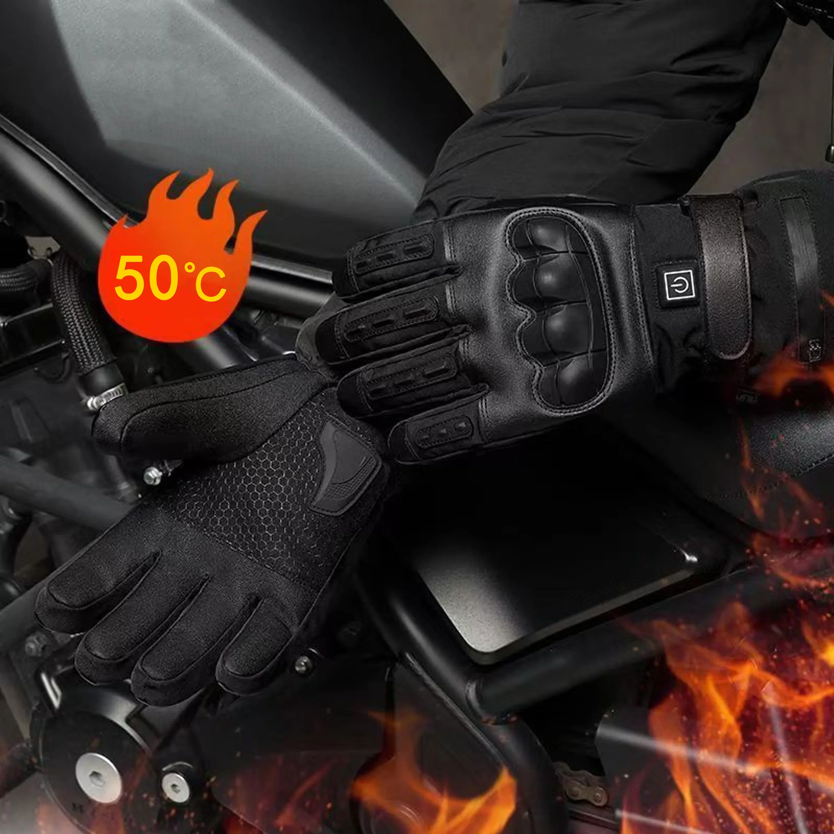 Heated Motorcycle Gloves for M - огляд і ціна Cycling Heat Gear