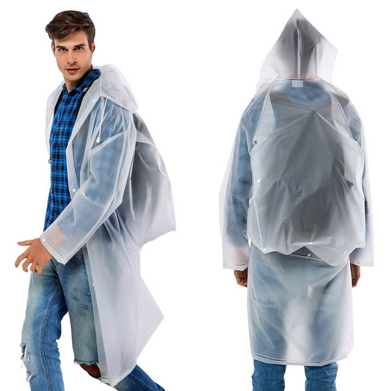 New Reusable Transparent EVA L - огляд і ціна Cycling Gear Jacket