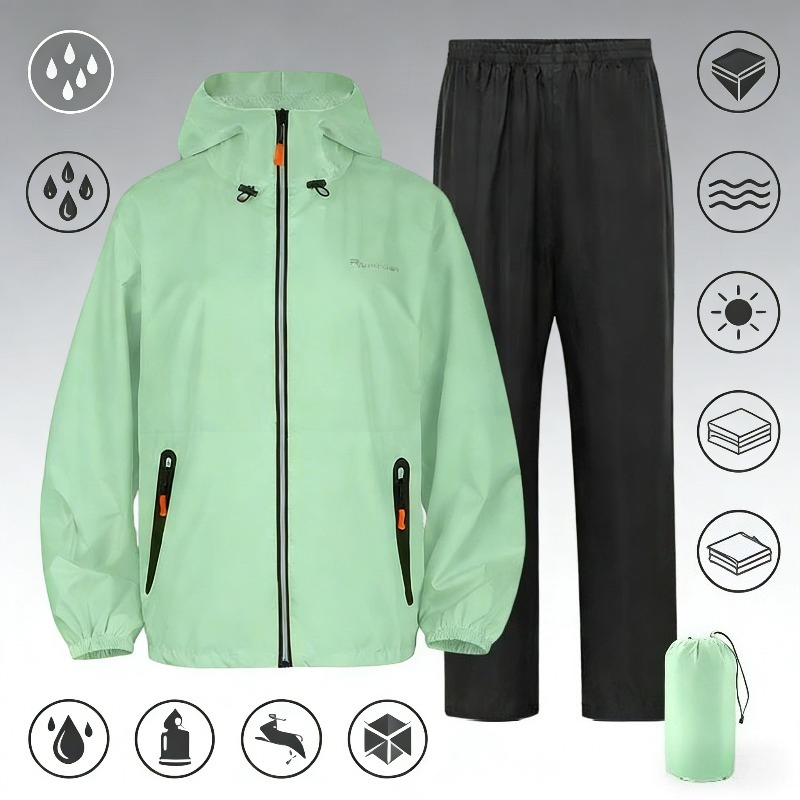 Full Body Waterproof Rain Suit - огляд і ціна Cycling Gear Men
