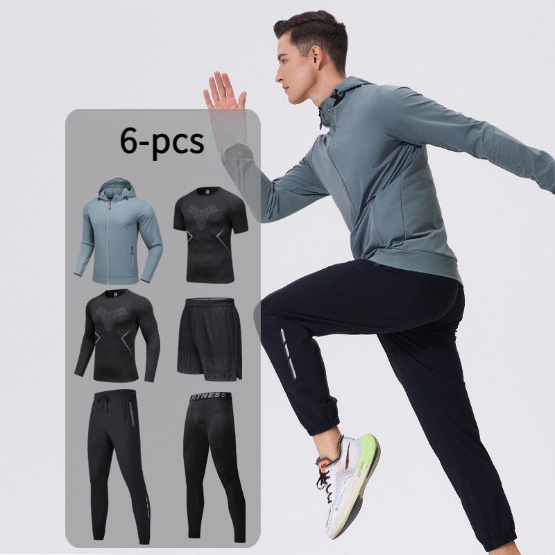 Men's 6-Piece Sportswear Set w - огляд і ціна Cycling Gear Men