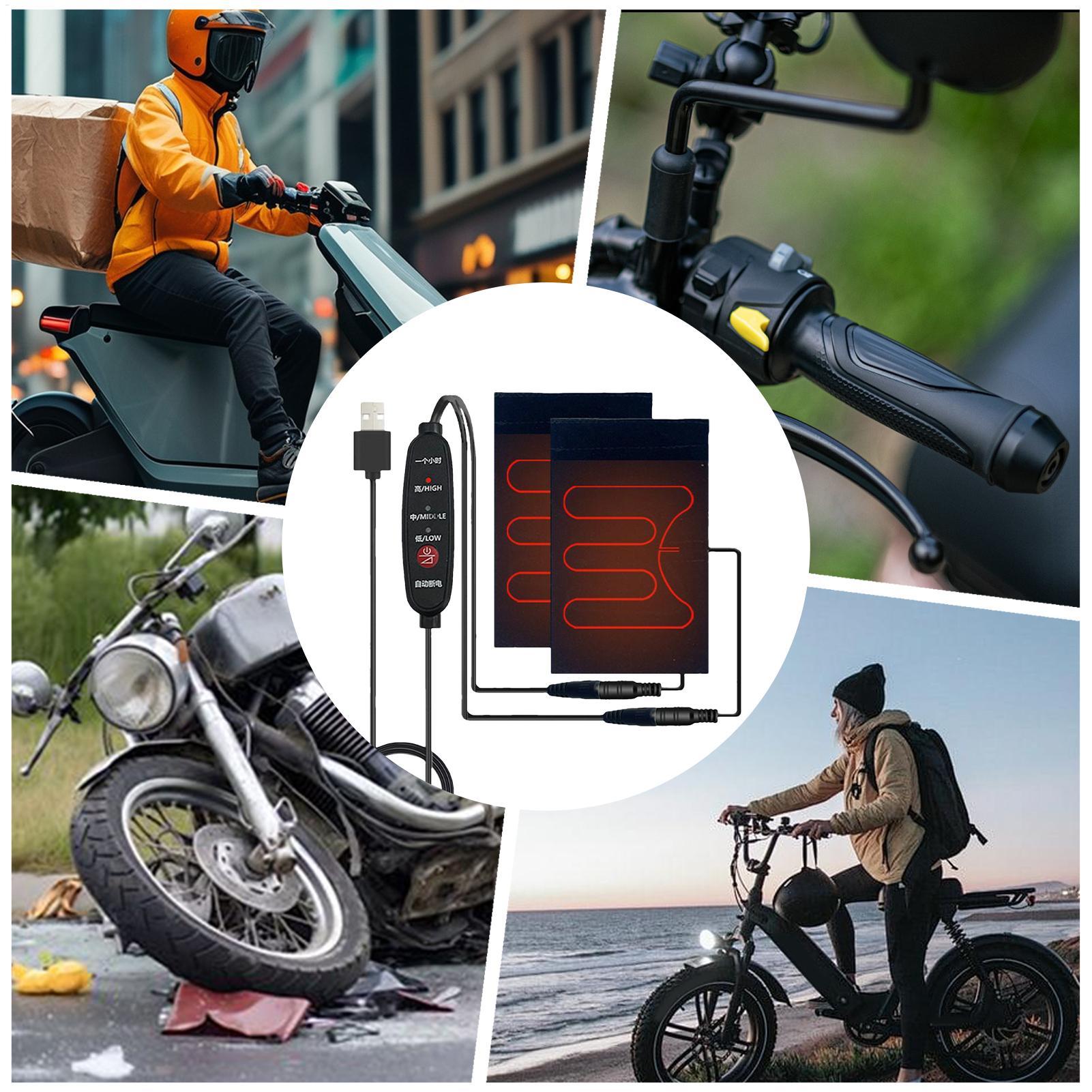 Heated Handlebar Grip 5V Motor - огляд і ціна Cycling Heat Gear
