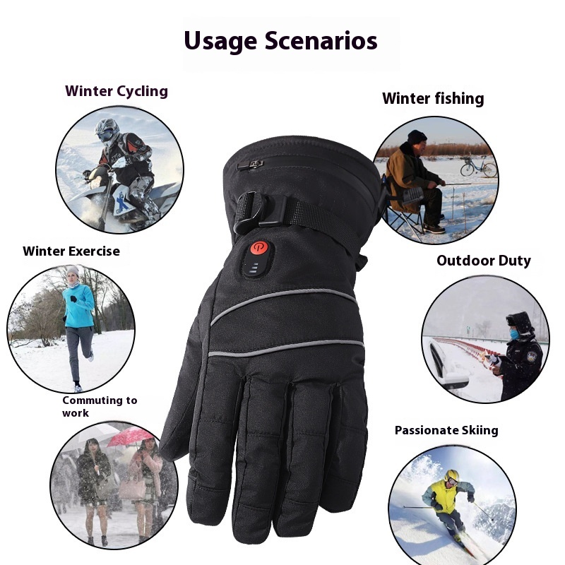 Touchscreen Heating Gloves Out - огляд і ціна Cycling Heat Gear