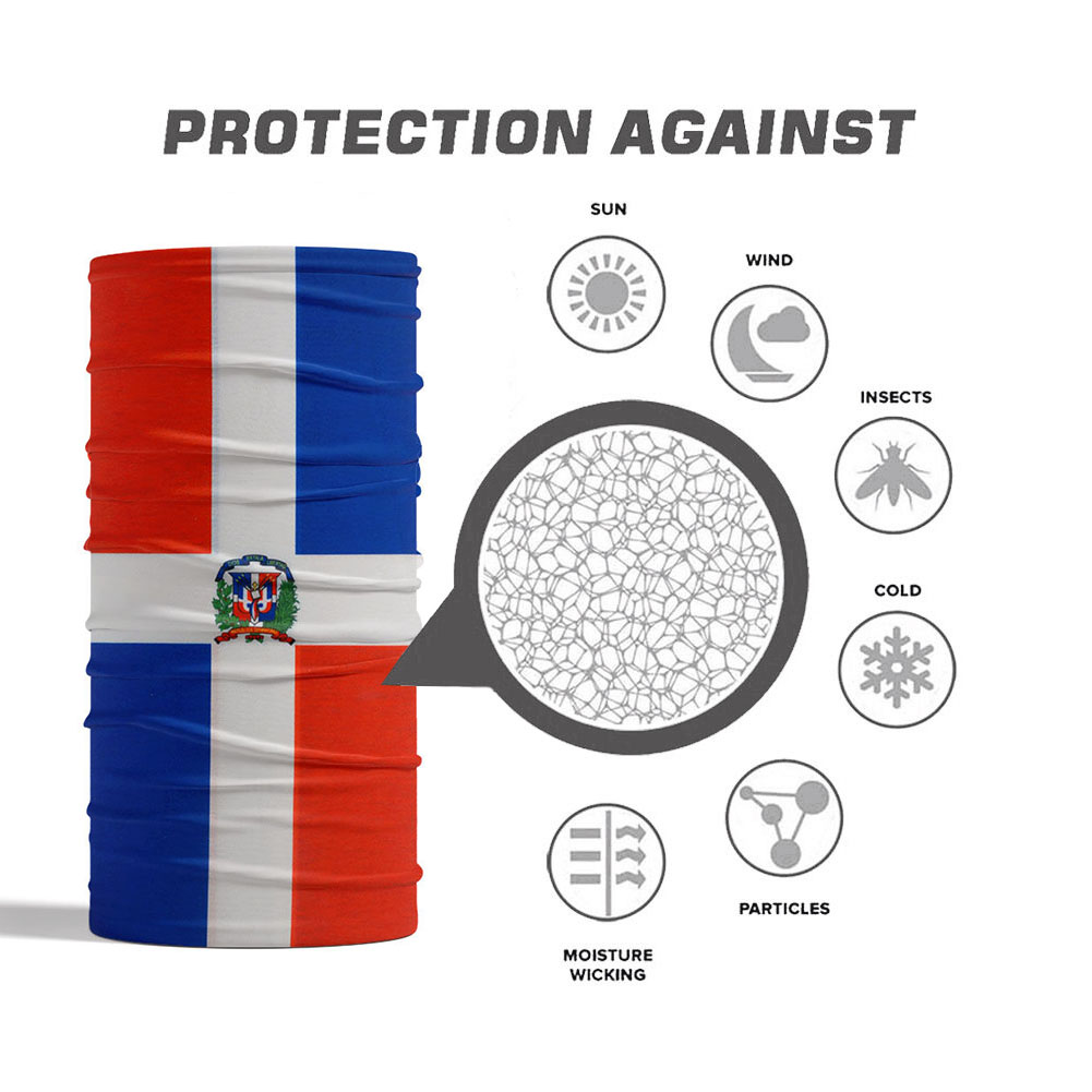 Dominica National Flag Bandana - огляд і ціна Cycling Gear Men