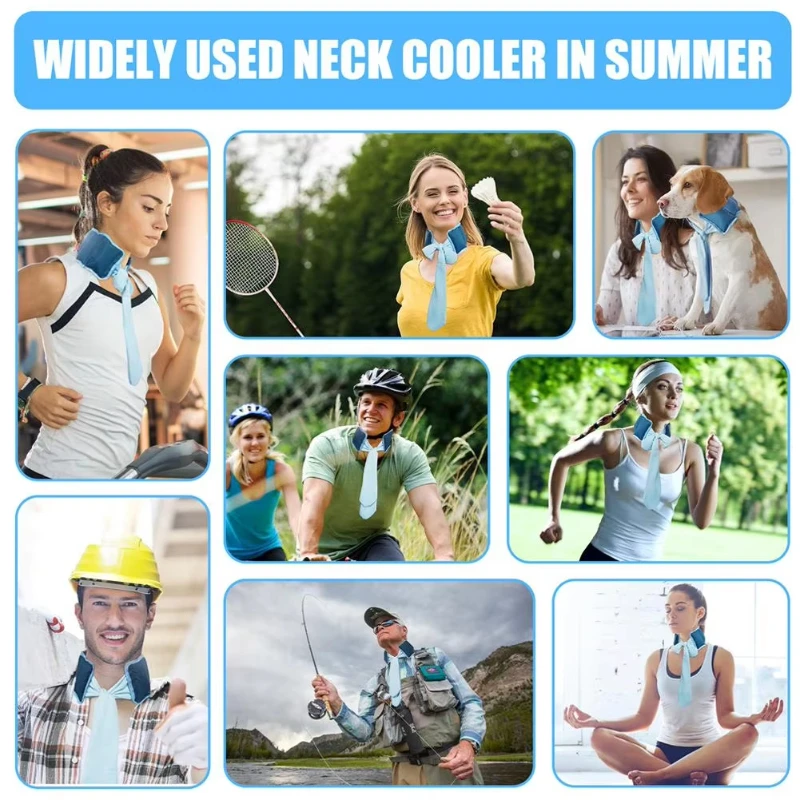 Cooling Ice Scarf for Neck Col - огляд і ціна Cycling Heat Gear
