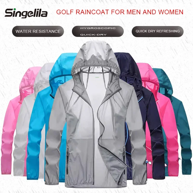 Golf Raincoat Lightweight Jack - огляд і ціна Cycling Gear Jacket