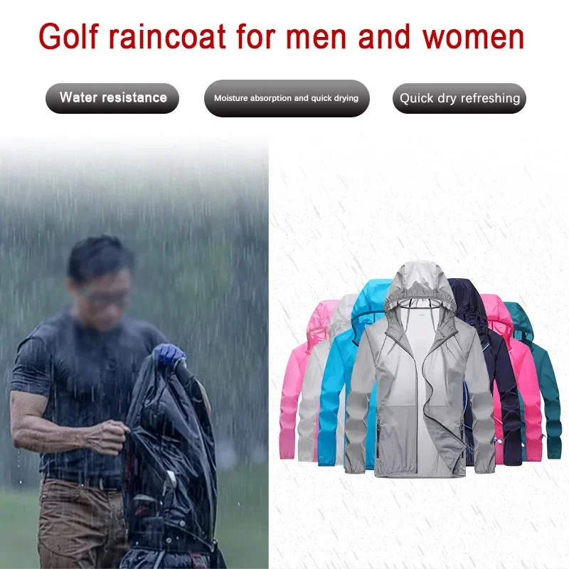 Golf Raincoat Lightweight Jack - огляд і ціна Cycling Gear Jacket