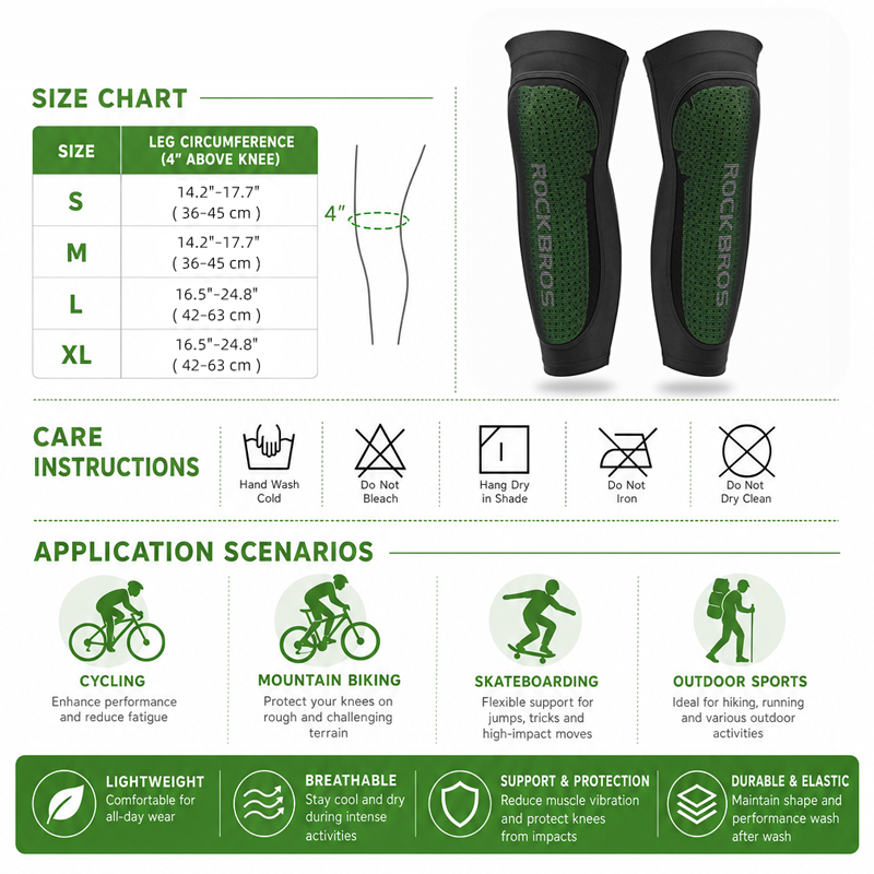ROCKBROS Cool Sport Legs MTB C - огляд і ціна Cycling Gear Men