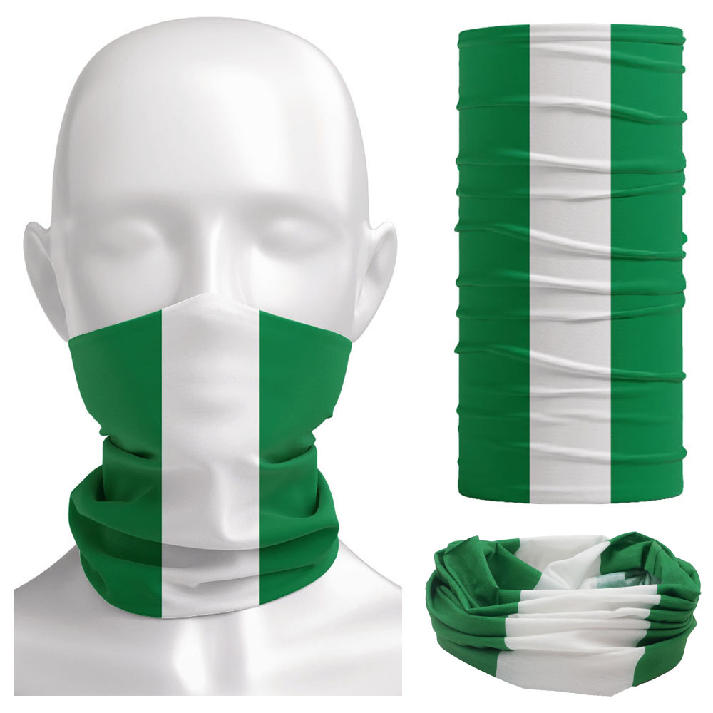 Nigeria Flag Bandanna Women Ne - огляд і ціна Cycling Gear Men